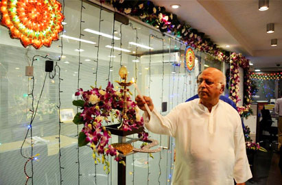 Diwali Celebration in Corporate Office